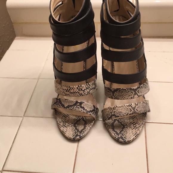 Yoki Shoes - Tiki Heels with 5 straps